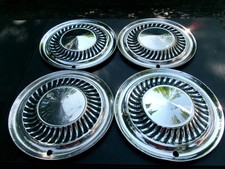 Vintage 1959 Ford Galaxie 500 14 Hubcaps Wheel Covers Vintage 1959 Ford Galaxie 500 14 Hubcaps Wheel Covers