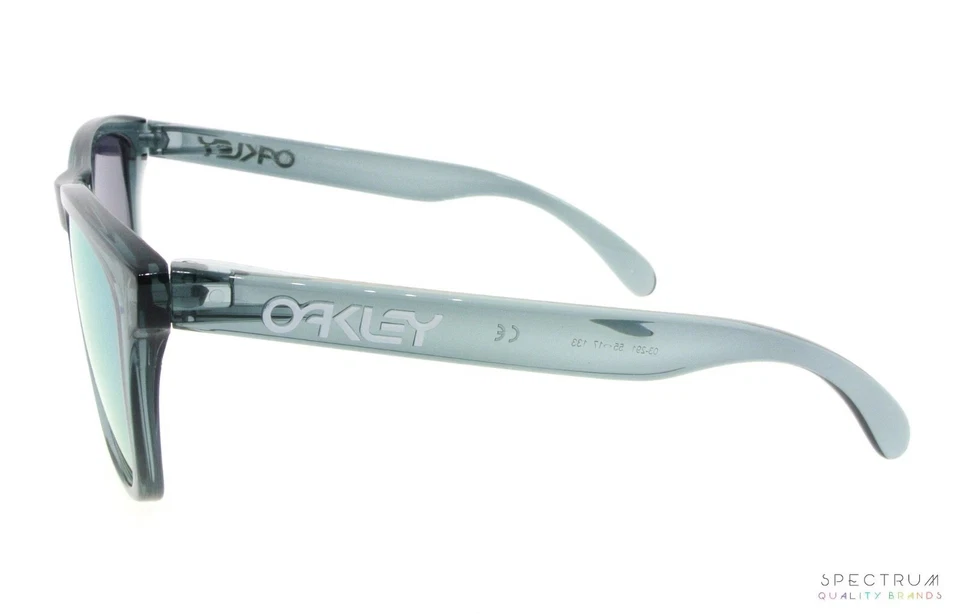 BRAND NEW Oakley Frogskins Limited Edition Crystal Black Emerald Iridium 03-291 - Image 3 of 4