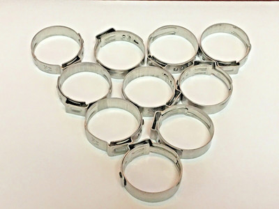 CLAMPS Oetiker Stepless Ear  S.S 24.1  x 15/16 @10 pkg.