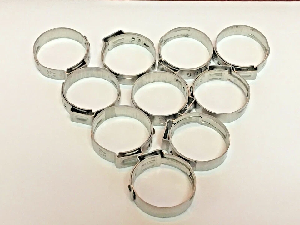 CLAMPS Oetiker Stepless Ear S.S 24.1 x 15/16 @10 pkg.
