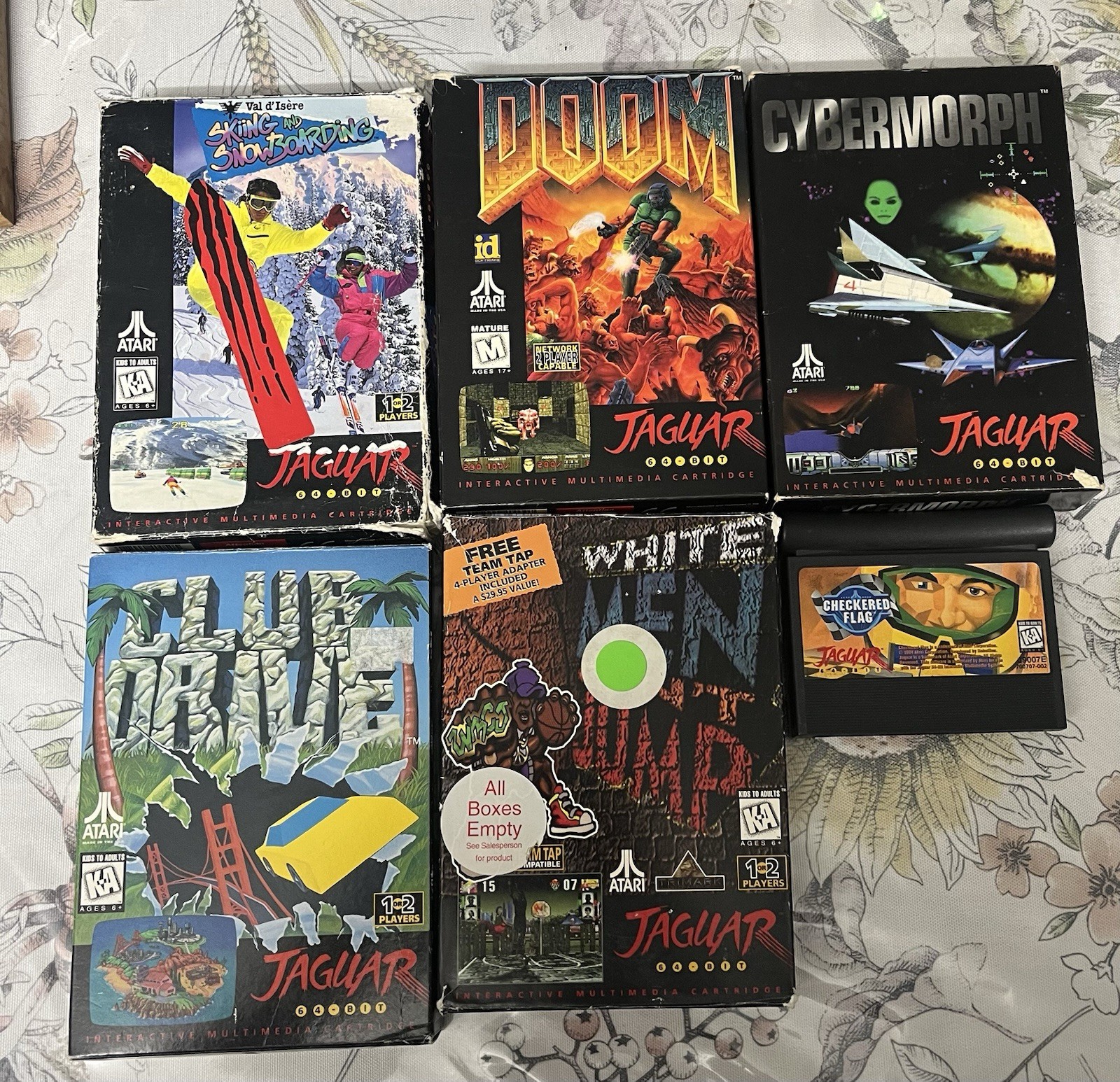 Atari Jaguar Game Lot