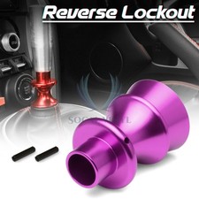 Purple Manual Shifter Knob Reverse LockOut Adapter Lifter Replacement For Subaru