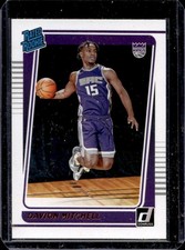 2021-22 Panini Donruss Davion Mitchell Rookie RC #205 Kings
