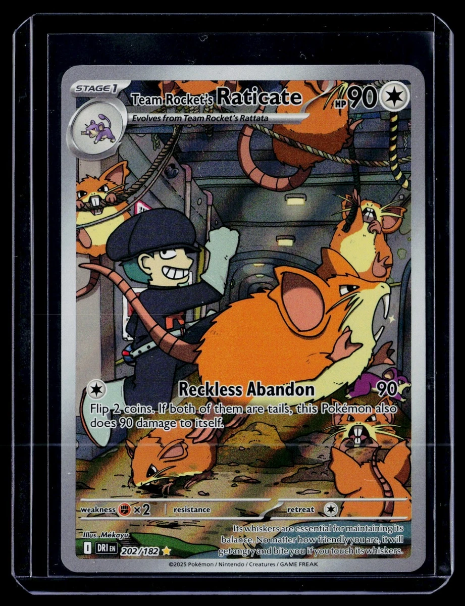 Team Rocket's Raticate Pokémon TCG Cards for sale | eBay