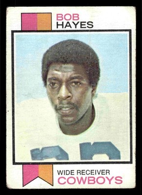 1973 Topps #274 Bob Hayes (HOF) - Dallas Cowboys (Low Grade)