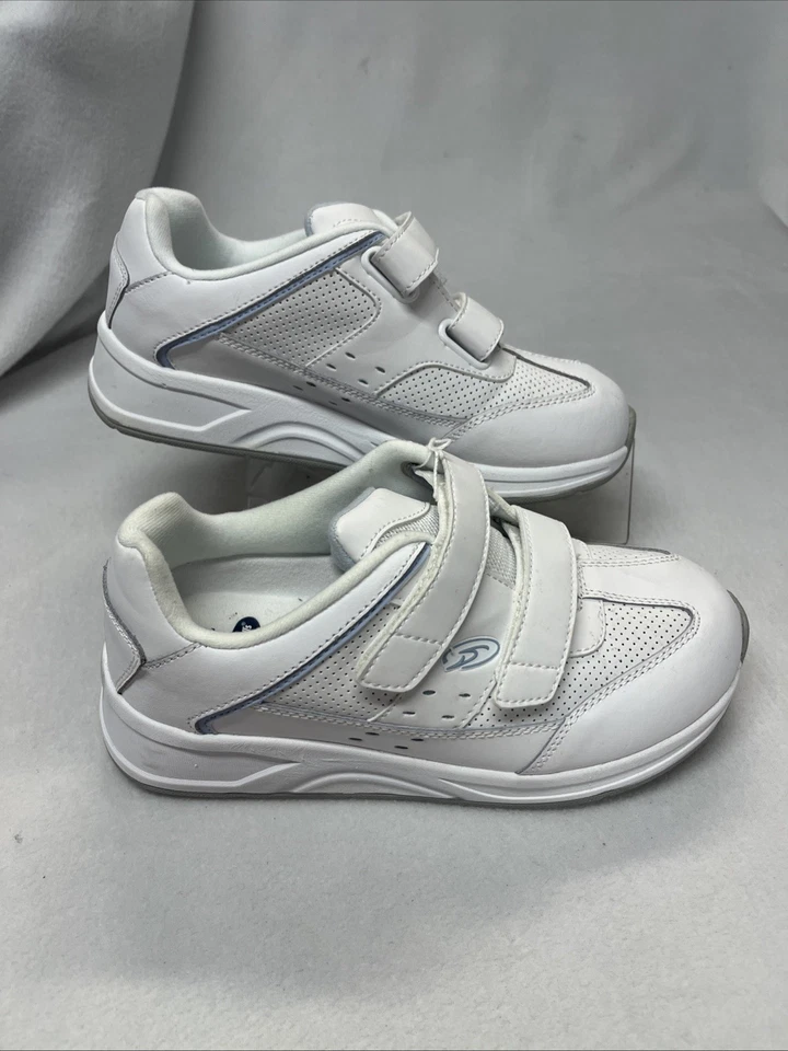 NWT Dr Scholl's Therapeutic Women White Comfort Walking Shoes Size 6E - Image 2 of 4