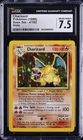 1999 POKEMON BASE SET HOLO #4 CHARIZARD CGC 7.5