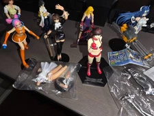 SR Real Figure Namco Gals Bandai Tekken Soul Final Fantasy Ridge Racer Miniature