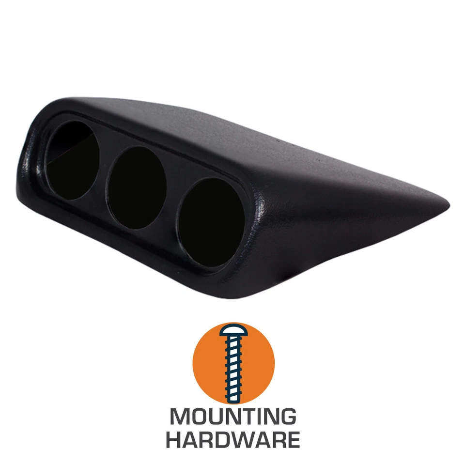 Cápsula de repuesto de reloj de triple calibre 52 mm para 02-07 Subaru Impreza WRX y STi Foto 4 de 4