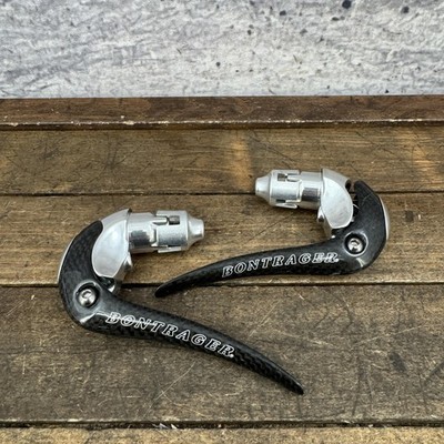 Bontrager Brake Levers Aero Bar-End TT Tri Bike Pair Black Carbon