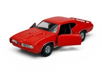Welly OLD Timer 1969 Pontiac GTO RED 1:34 43714 NEW Diecast Metal Model