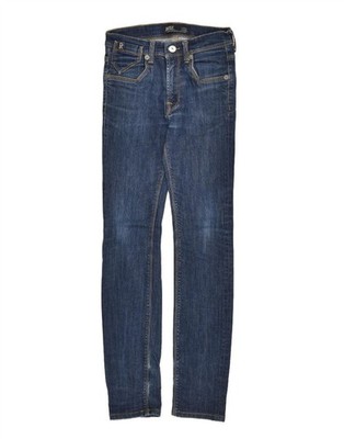 RIFLE Damen Skinny Jeans W27 L31 blau Baumwolle ZZ16