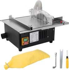 Portable Table Saw for 98% Vacuuming Rate,With Port for Connecting Dust Collecto