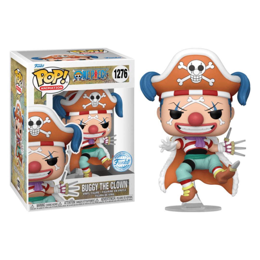 Funko POP Buggy The Clown 1276 One Piece cadeau idéal pour fan de manga