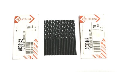 Cleveland Twist No.42 Drill Bit HSS Jobber Length Drills 20 Pack