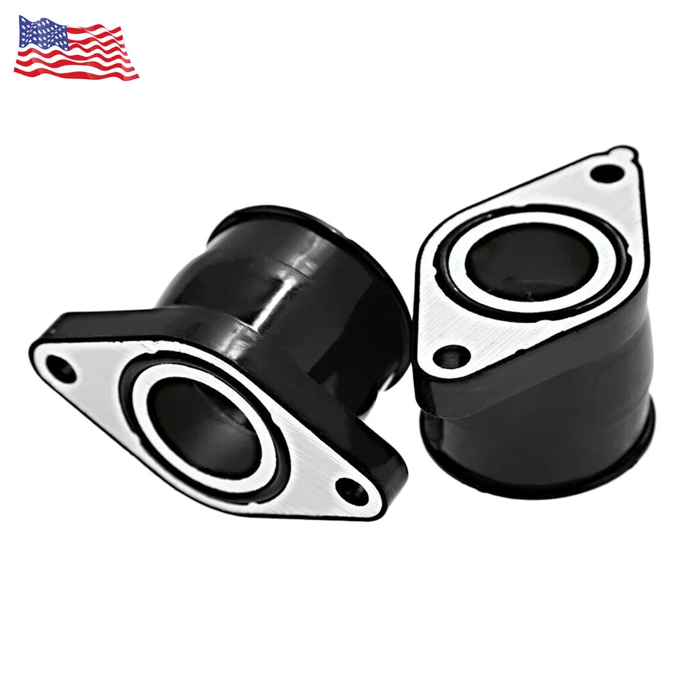 2x Carburetor Intake Manifold Boots For Yamaha TT350 86-87 XT350 42U-13596-01-00 - Image 2 of 4