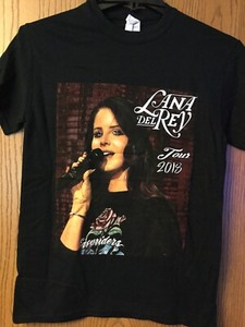 lana del rey black shirt