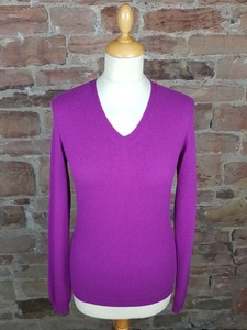 bright purple jumper