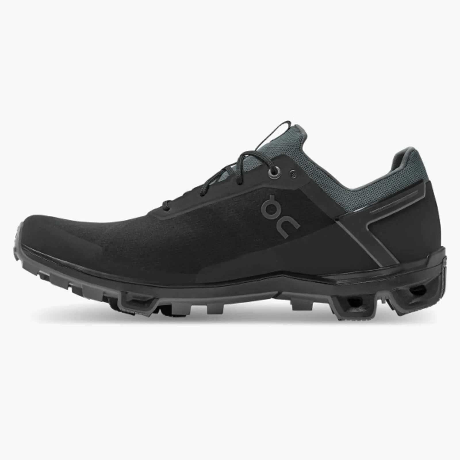 On Running Cloudventure Peak 2 Women's Trainer in Black/Rock UK 5.5 RRP £135 image 3