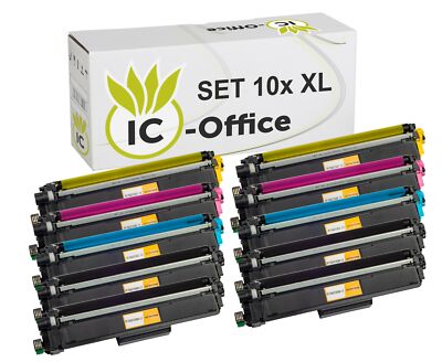 10 TONER kompatibel zu BROTHER HL-L3270CDW HL-L3280CDW MFC-L3740CDN MFC-L3730CDN