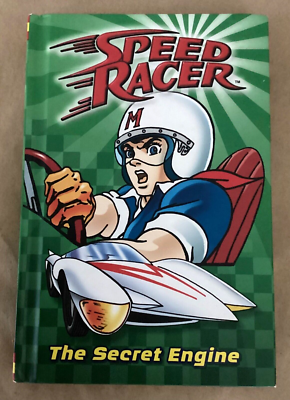 Speed Racer The Secret Engine hardcover book Chase Wheeler YA 1st