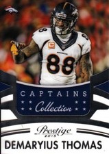 2015 Prestige Captain Collection #6 Demaryius Thomas Broncos