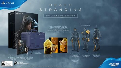 Death Stranding - PlayStation 4 Collector's Edition PS4 NUOVO  - Foto 1 di 3