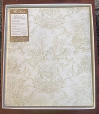 C.R. GIBSON Wedding Toile Memory Book Loose Leaf Album W0-1790 NEW