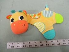 Bright Starts Giraffe Baby Crinkle Belly Teething Chew Feet Rattle Hanging Toy