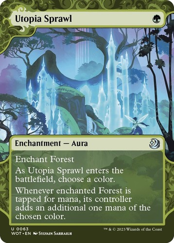 Utopia Sprawl Enchanting Tales - WOT 0063 - Mint - MTG Magic | eBay