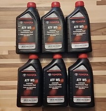 🔥 Toyota Lexus ATF WS Transmission Fluid 00289-ATFWS OEM Case of 6 Quarts 🔥