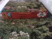 Puzzle Grindelwald Wetterhorn Schweiz 500 Teile Schmidt 97723 Komplett Vintage