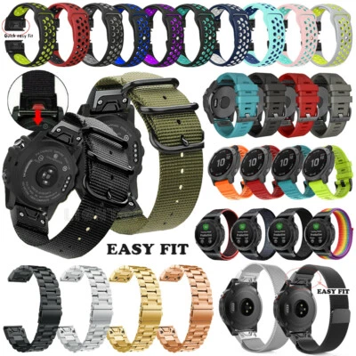 For Garmin Instinct 2/ Instinct Tide / Tactical 22mm Various Watch Band Strap