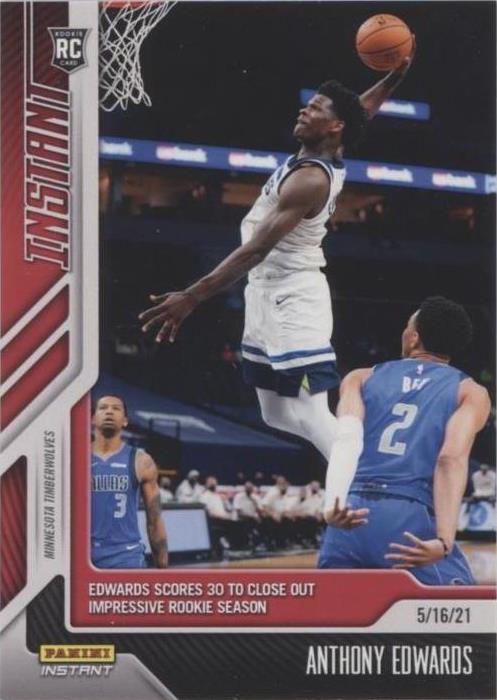 2020-21 Panini Instant - Anthony Edwards #184 for sale | eBay