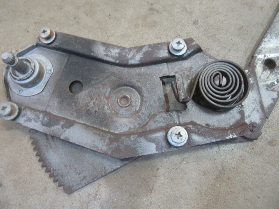 1959 1960 Pontiac Catalina vagão porta interna janela regulador manivela PASSAGEIRO F - Imagem 2 de 3