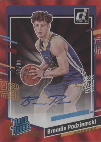 2023-24 Panini Donruss - Brandin Podziemski #290