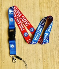 PHILADELPHIA 76ers Lanyard (L: 55cm x W:2.5cm)/ Great Keychain Perfect Gift