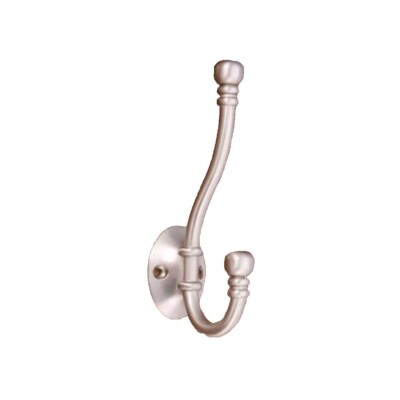 New 2 X Liberty Hardware Brainerd Hooks w/Hardware & Instructions Satin Nickel