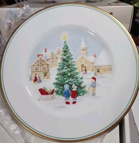 Mikasa Bone China Merry Christmas Plate, Cup & Saucer In Original Box - Picture 11 of 12