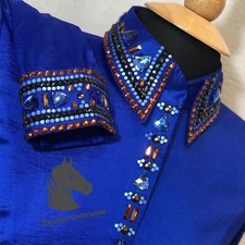 Western Showmanship Horsemanship Pleasure Show Shirt all customization available