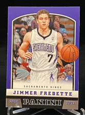 2012-13 Panini Basketball Rookie Card #215 Jimmer Fredette Sacramento Kings