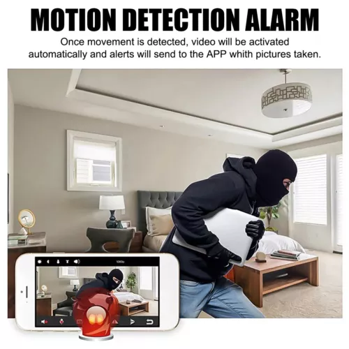 2025 Smart Mini WiFi Camera Wireless 1080P HD Night Cam Home Security & Outdoor - Picture 9 of 12