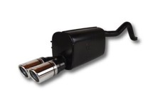 Sportschalldämpfer Auspuff für RENAULT CLIO IV 2012 SCHRÄGHECK 5D