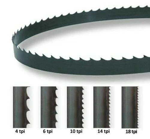 1/4 Inch 6mm X 1400mm 1425mm 1435mm 1511mm 1575mm Narrow Bandsaw Blades - Picture 9 of 12
