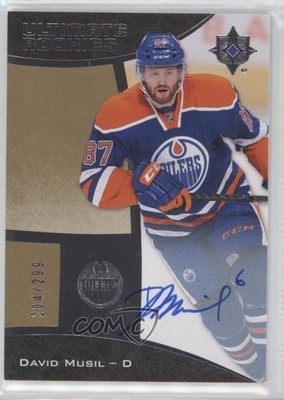 2015 Ultimate Collection Rookies 204/299 Tier 1 Autographed David Musil Auto 2js