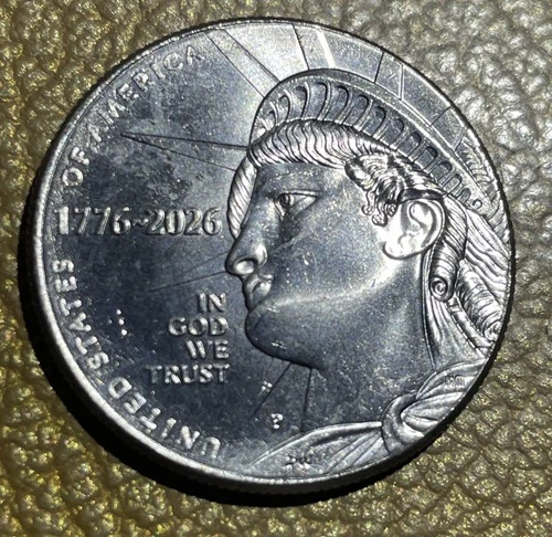 1776-2026  Philadelphia ￼ Liberty Semiquincentennial Half Dollar,  UNCIRCULATED