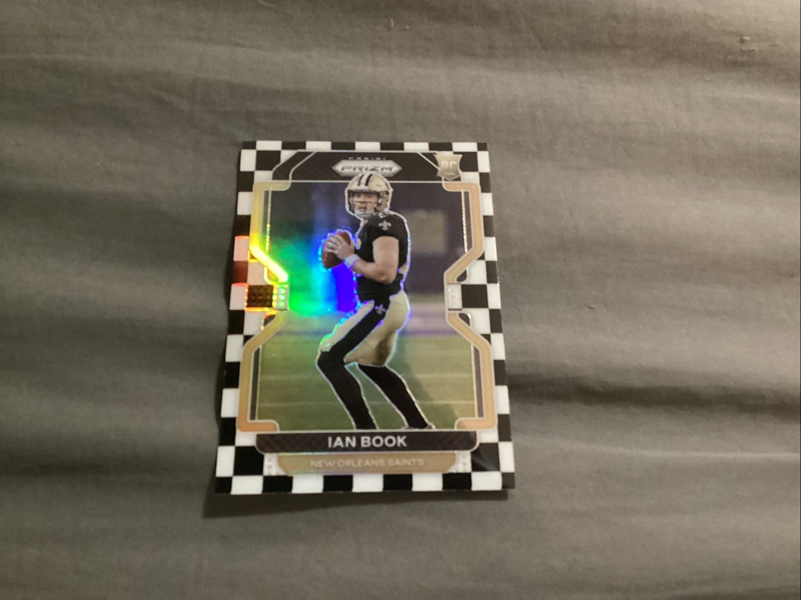 2021 Panini Prizm - Rookie Ian Book #357 Black & White Checker Prizm (RC)