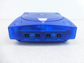 Custom Clear Blue Sega Dreamcast Console New Shell - TESTED