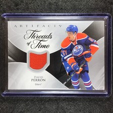 2023-24 Artifacts Hockey DAVID PERRON Threads of Time Jersey Relic #DP