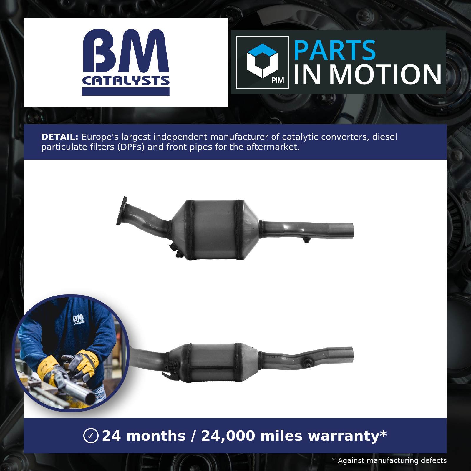 Diesel Particulate Filter DPF fits AUDI A6 C6 3.0D 04 to 08 Soot BM 4F0131701BN - Image 3